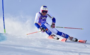 Sölden 151024 Världscupen storslalom damer, åk 1 Frida Handotter Foto Nisse Schmidt