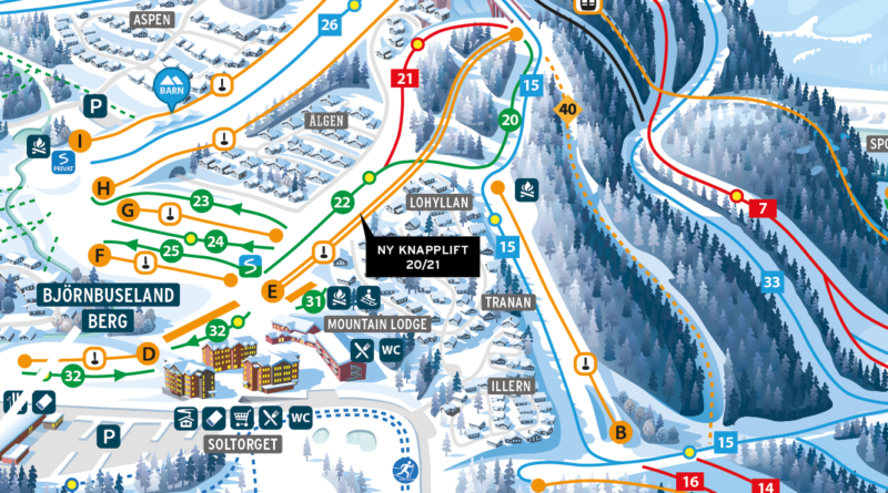 Ny lift i Branäs giver bedre forhold på Branäsberget | SkiSverige.dk